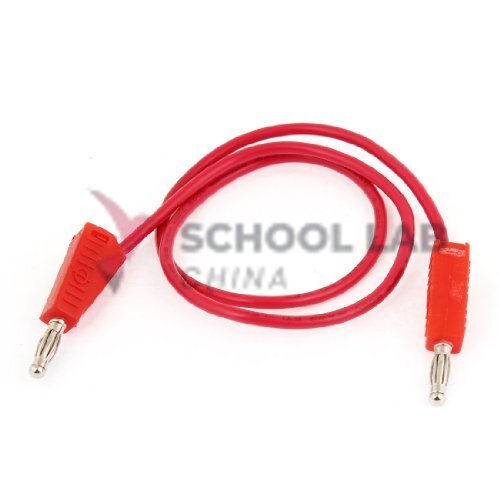 2mm Stackable Plug Lead: Red, 300mm